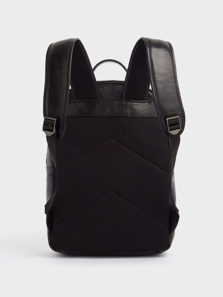 OSPREY LONDON Carter Saddle Leather Backpack - Image 2 of 5