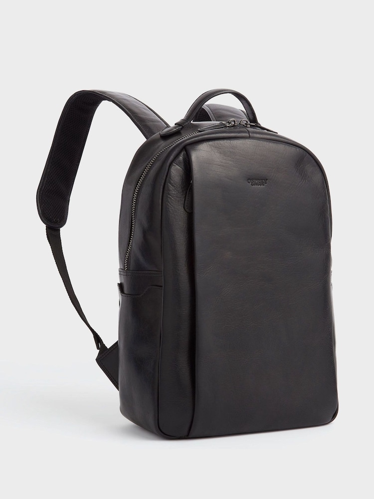 OSPREY LONDON Carter Saddle Leather Backpack - Image 3 of 5