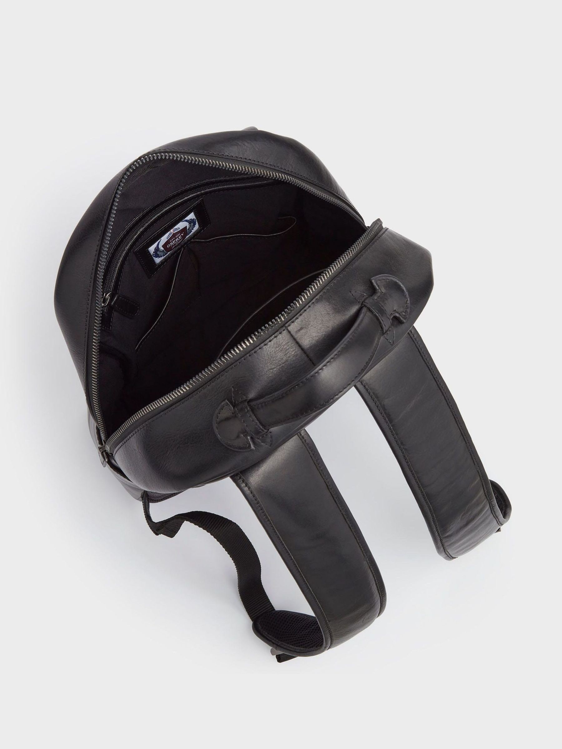 Buy Osprey London Black Carter Saddle Leather Backpack from Next USA