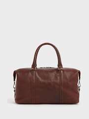 OSPREY LONDON Brixton Croc Leather Weekend Bag - Image 1 of 6