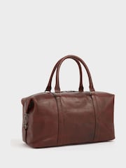 OSPREY LONDON Brixton Croc Leather Weekend Bag - Image 3 of 6
