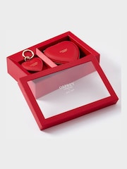 OSPREY LONDON The Tilly Heart Leather Trinket and Keyring Gift Set - Image 2 of 6