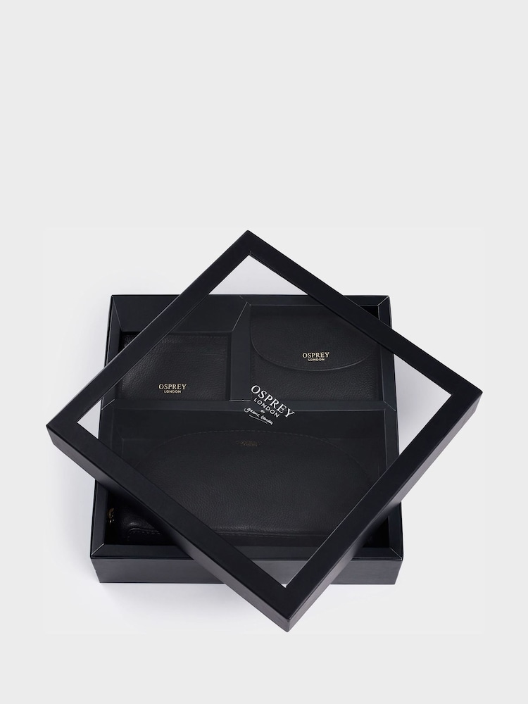 Osprey London The Tilly Grainy Hide Leather Weekend Set - Image 1 of 8