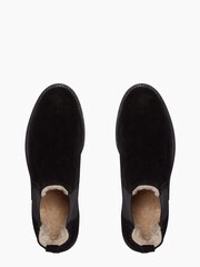 Dune London Pedal Faux Fur Lined Cropped Low Boots - Image 1 of 2