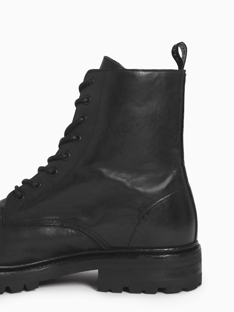 AllSaints Black Tobias Boots - Image 3 of 6