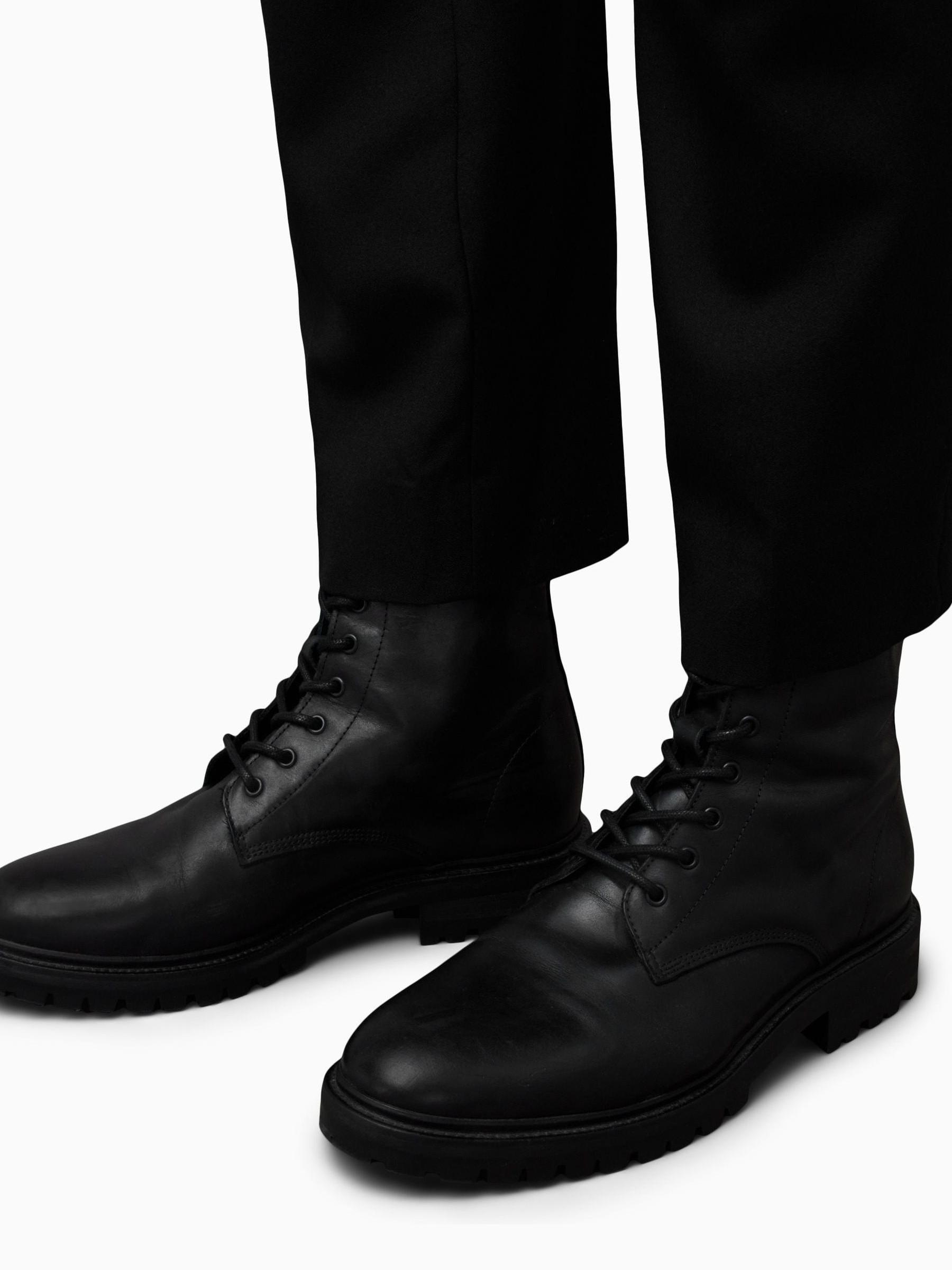 Buy AllSaints Black Tobias Boots from Next Norway