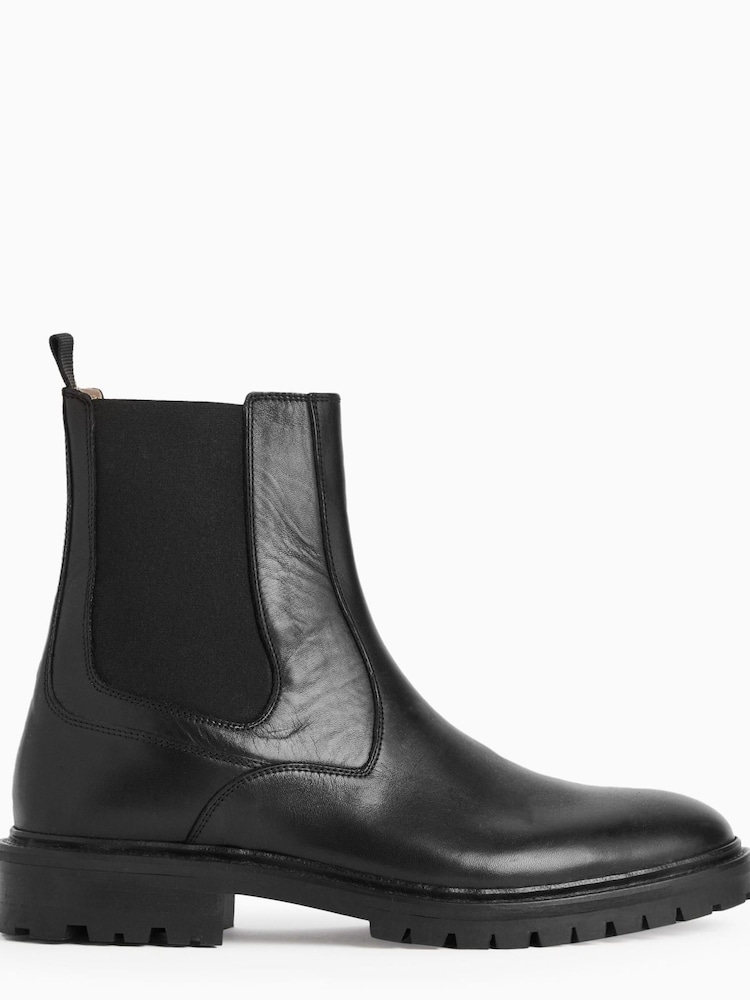 AllSaints Black Melos Chelsea Boots - Image 1 of 7 AllSaints Black Melos Chelsea Boots - Image 1 of 7