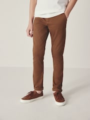 Ginger/Tan Brown - Stretch nohavice Chino (3–17r.) - Obrázok 1 z 5