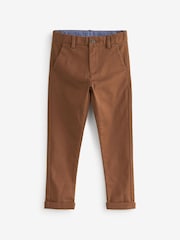 Ginger/Tan Brown - Stretch nohavice Chino (3–17r.) - Obrázok 4 z 5