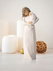 Willow Tree Cream Sanctuary Ornaments Figurine - Image 1 of 4