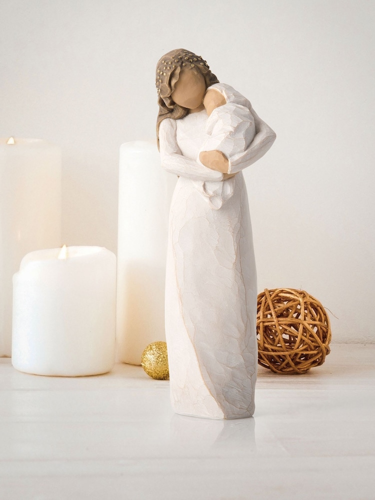 Willow Tree Cream Sanctuary Ornaments Figurine - Image 1 of 4 Willow Tree Cream Sanctuary Ornaments Figurine - Image 1 of 4