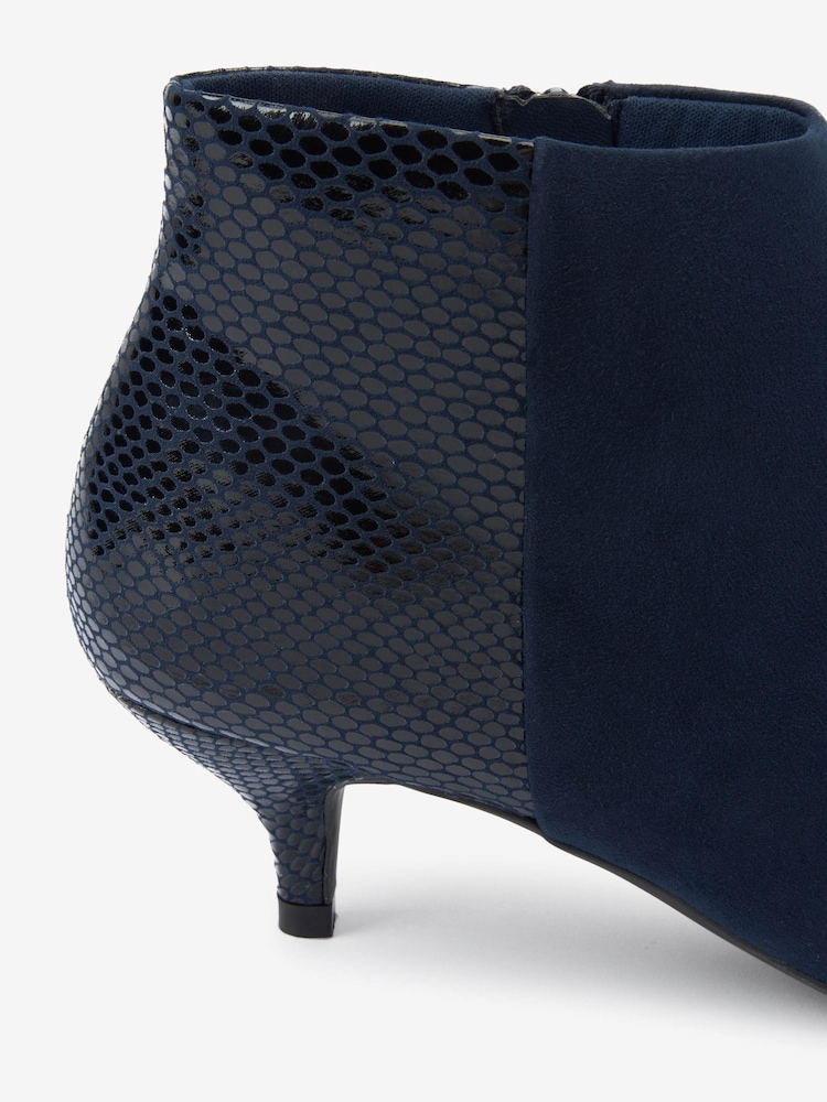 Marineblau - Forever Comfort® Stiefeleltten mit Pfennigabsatz - Bild 9 von 9
