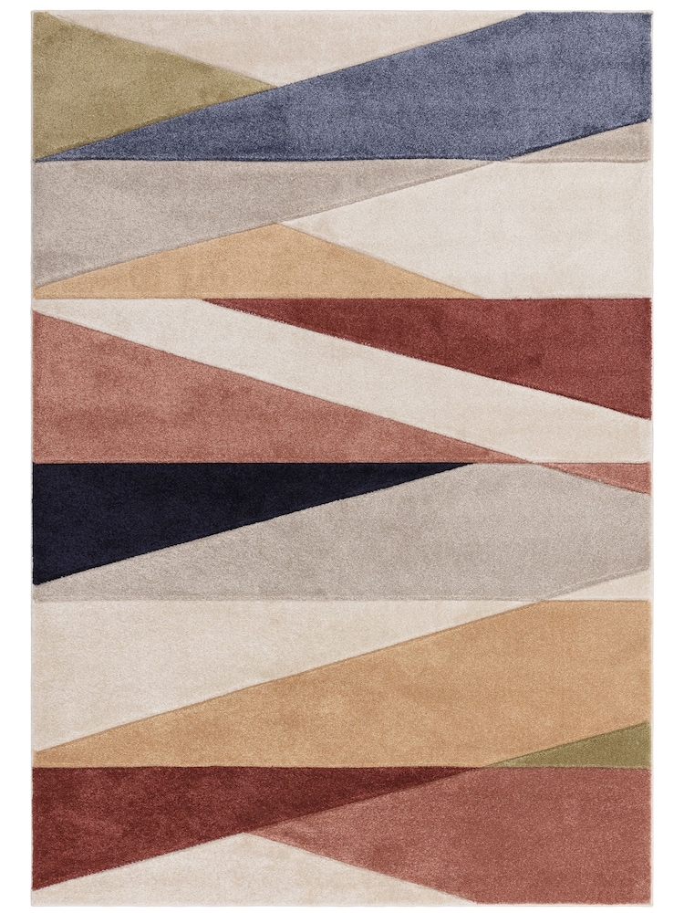 Asiatic Rugs Grey Sketch Segment Rug - Image 2 of 4