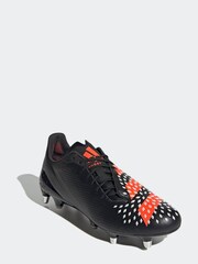 adidas Black Rugby Predator Malice SG Boots - Image 3 of 7