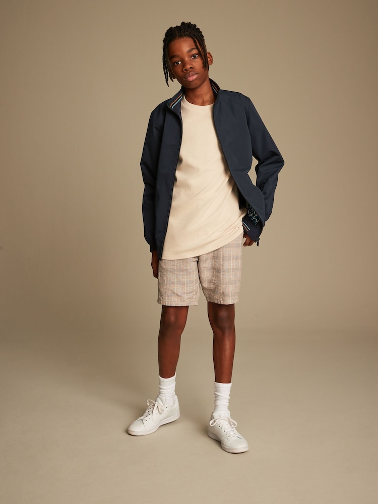Темно-синий - Легкая куртка Smart Harrington (3мес. -16лет) - Изображение 2 из 6