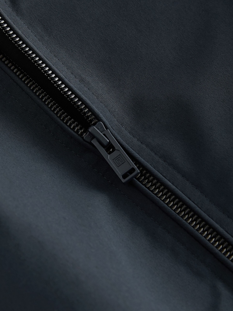 Navy Blue - Lightweight Smart Harrington Jacket (3mths-16yrs) - Image 6 of 6 Navy Blue - Lightweight Smart Harrington Jacket (3mths-16yrs) - Image 6 of 6
