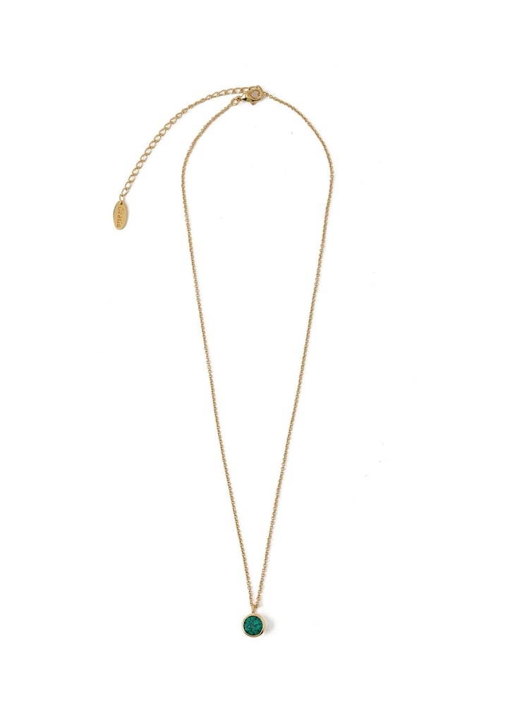 Orelia London Emerald Necklace Made With Swarovski® Crystals - Image 1 of 3