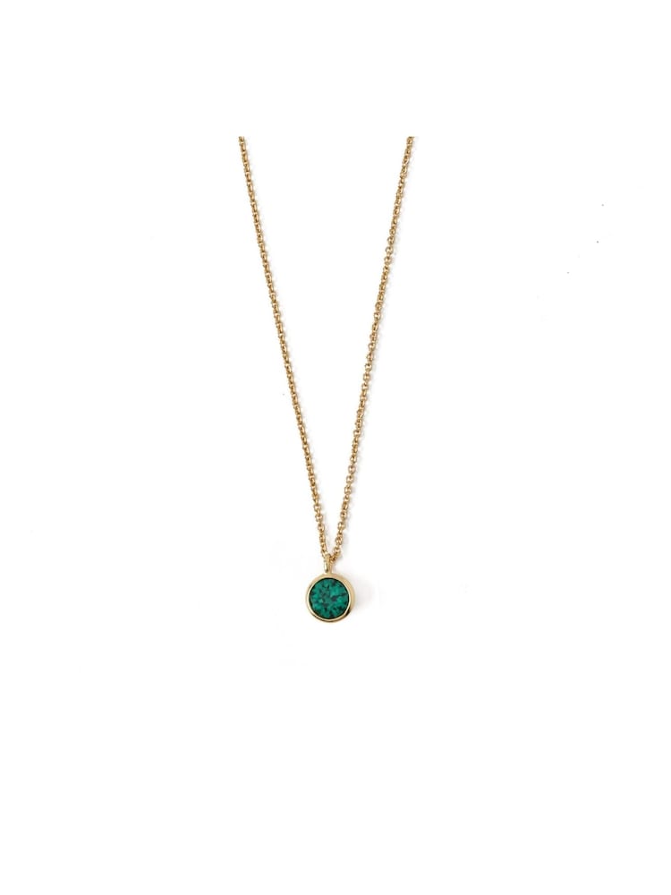 Orelia London Emerald Necklace Made With Swarovski® Crystals - Image 2 of 3
