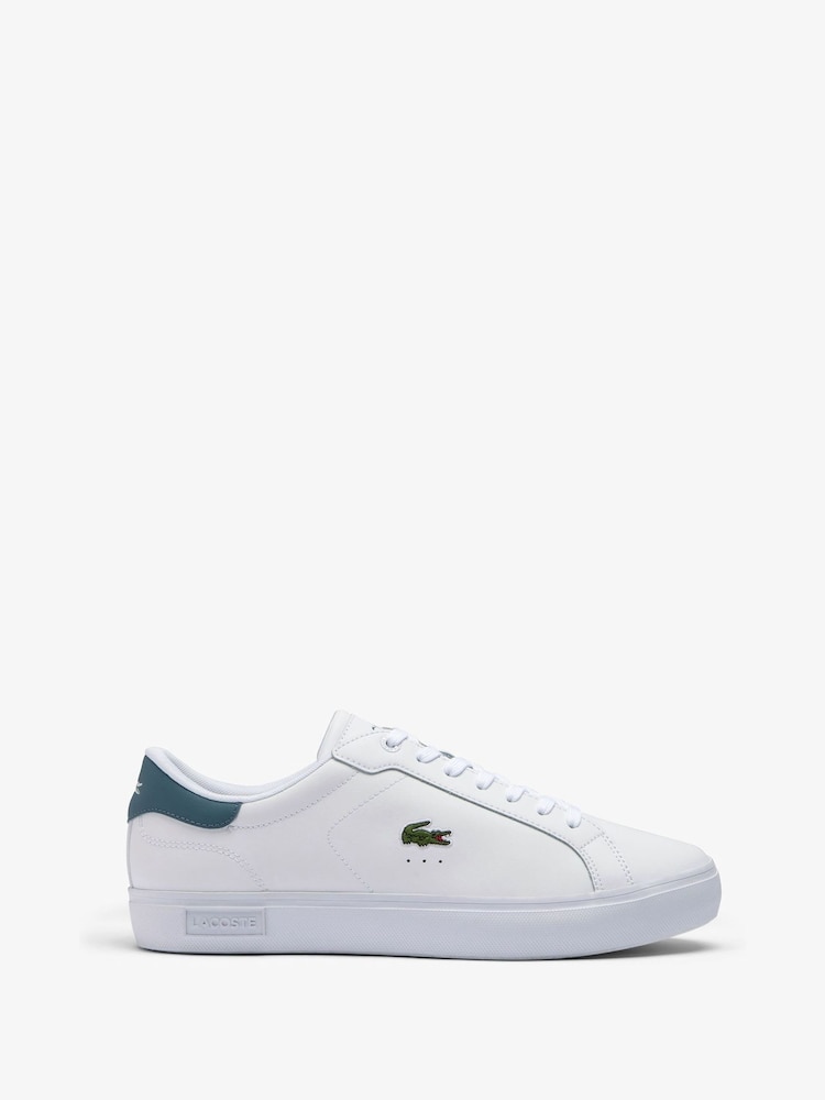 Weiß/Aqua - Lacoste Powercourt Turnschuhe - Bild 1 von 6