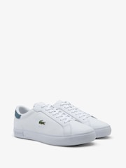 Weiß/Aqua - Lacoste Powercourt Turnschuhe - Bild 2 von 6