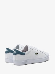 Weiß/Aqua - Lacoste Powercourt Turnschuhe - Bild 3 von 6