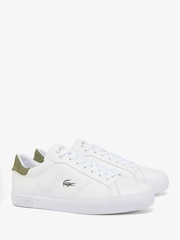 Lacoste 2.0 Powercourt White Trainers - Image 5 of 8