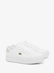 Белые кроссовки на платформе Lacoste Ziane - Изображение 2 из 6