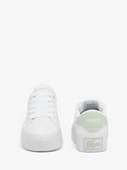 Белые кроссовки на платформе Lacoste Ziane - Изображение 5 из 6