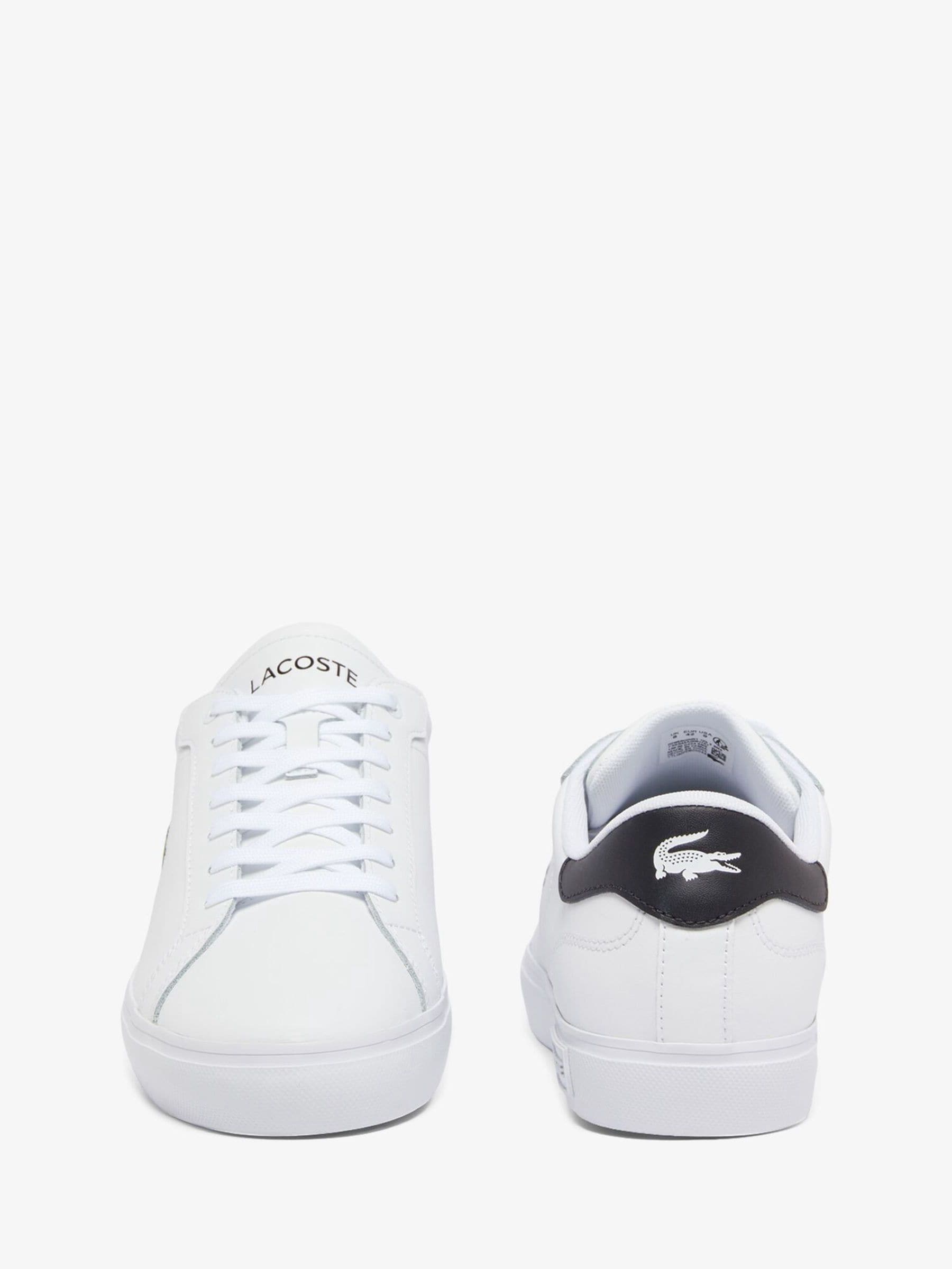 Buy Lacoste White Powercourt Trainers from Next Switzerland
