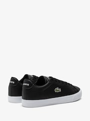 Lacoste Lerond Black Trainers - Image 2 of 6