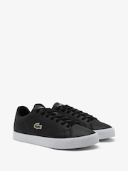 Lacoste Lerond Black Trainers - Image 3 of 6