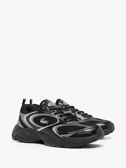 Lacoste Storm 96 Black Trainers - Image 2 of 6