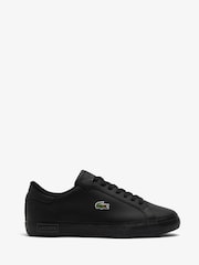 Schwarz - Lacoste Powercourt Turnschuhe - Bild 1 von 6