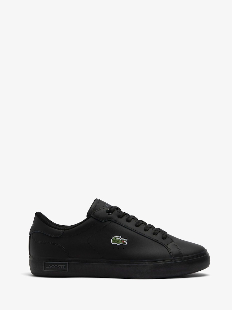 Schwarz - Lacoste Powercourt Turnschuhe - Bild 1 von 6