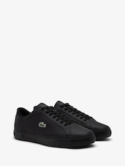 Schwarz - Lacoste Powercourt Turnschuhe - Bild 2 von 6