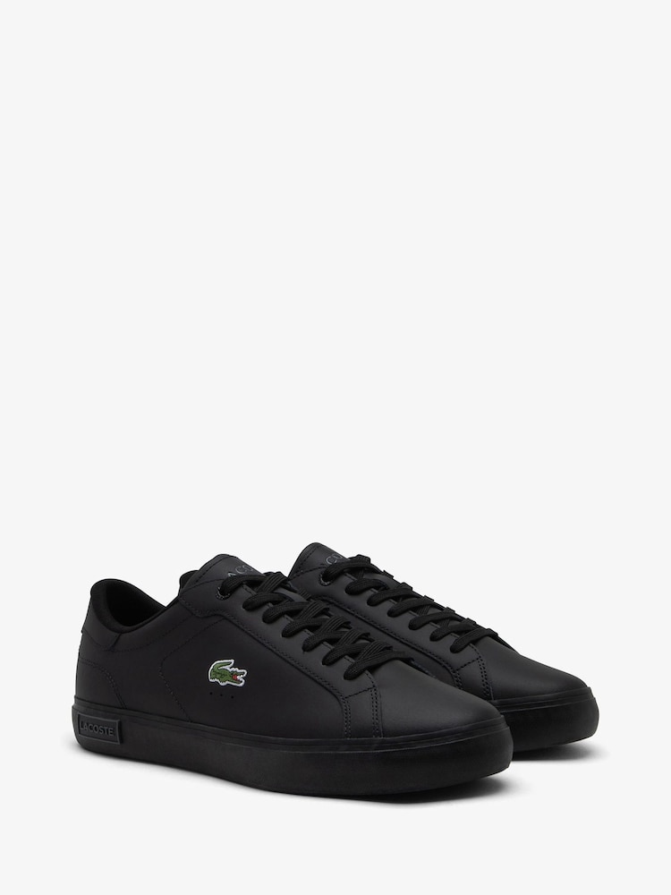 Schwarz - Lacoste Powercourt Turnschuhe - Bild 2 von 6