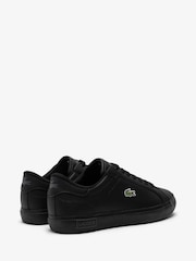 Schwarz - Lacoste Powercourt Turnschuhe - Bild 3 von 6