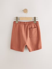 Rust Brown Jersey Shorts (3mths-7yrs) - Image 2 of 4