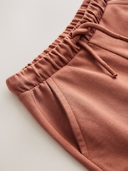 Rust Brown Jersey Shorts (3mths-7yrs) - Image 3 of 4