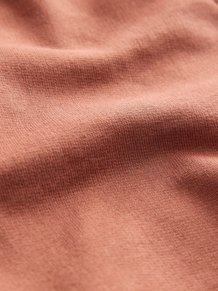 Rust Brown Jersey Shorts (3mths-7yrs) - Image 4 of 4