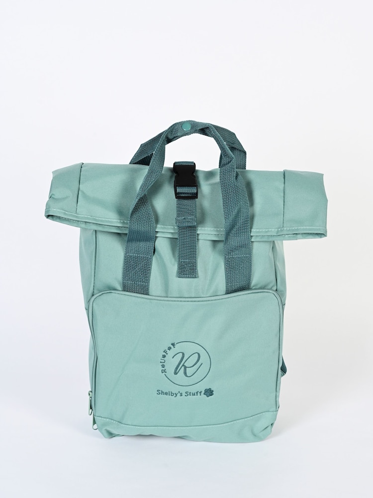 Personalised Luxury Roll Top Backpack by RUFF - Image 1 of 5