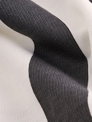 Black and White Stripe Patterned Singles Shorts (3mths-7yrs) - Image 5 of 5