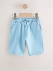Голубой - Jersey Carpenter 100% Cotton Shorts (3mths-7yrs) - Изображение 1 из 4