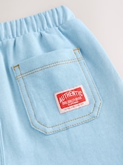 Голубой - Jersey Carpenter 100% Cotton Shorts (3mths-7yrs) - Изображение 3 из 4
