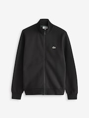 Черный - Lacoste Fleece Full Zip Track Top - Image 4 of 4