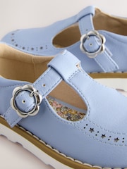 Blue Wide Fit (G) T-Bar Shoes - Image 3 of 5