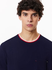 Lacoste Ringer Loungewear T-Shirt - Image 3 of 7