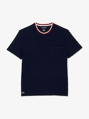 Lacoste Ringer Loungewear T-Shirt - Image 5 of 7