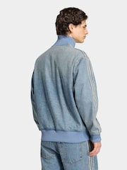 adidas Originals Firebird Adicolor Denim Track Top - Image 2 de 5