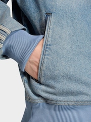 adidas Originals Firebird Adicolor Denim Track Top - Image 4 de 5
